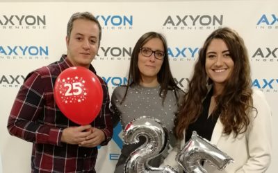 AXYON celebrates its 25th anniversary!
